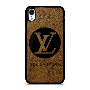 LOUIS VUITTON PARIS LV LOGO LEATHER iPhone X / XS Case Cover